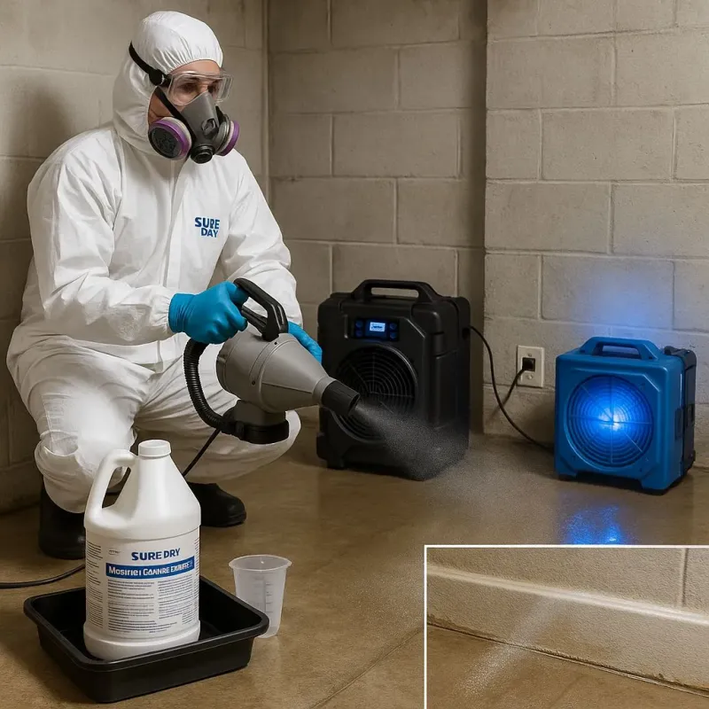 Sanitization and Odor Removal process in DeWitt County, TX