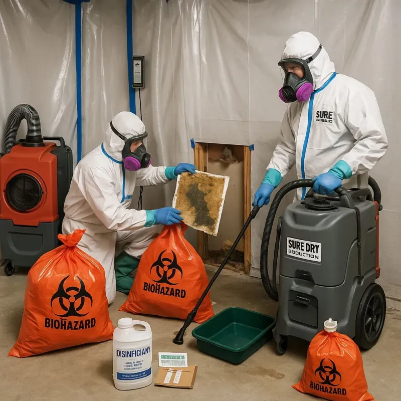 Contaminated Water Handling Protocols process in DeWitt County, TX