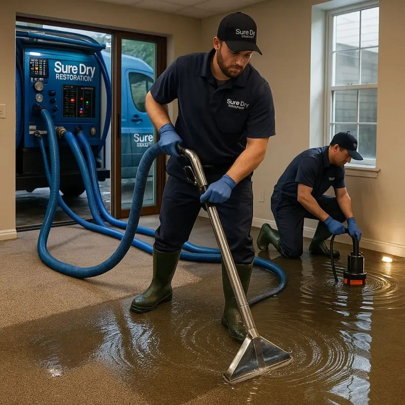 Water Extraction and Removal process in DeWitt County, TX